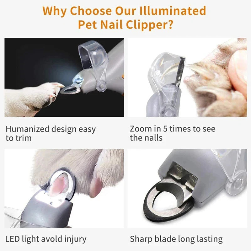 Furivo™ LED Pet Nail Clipper