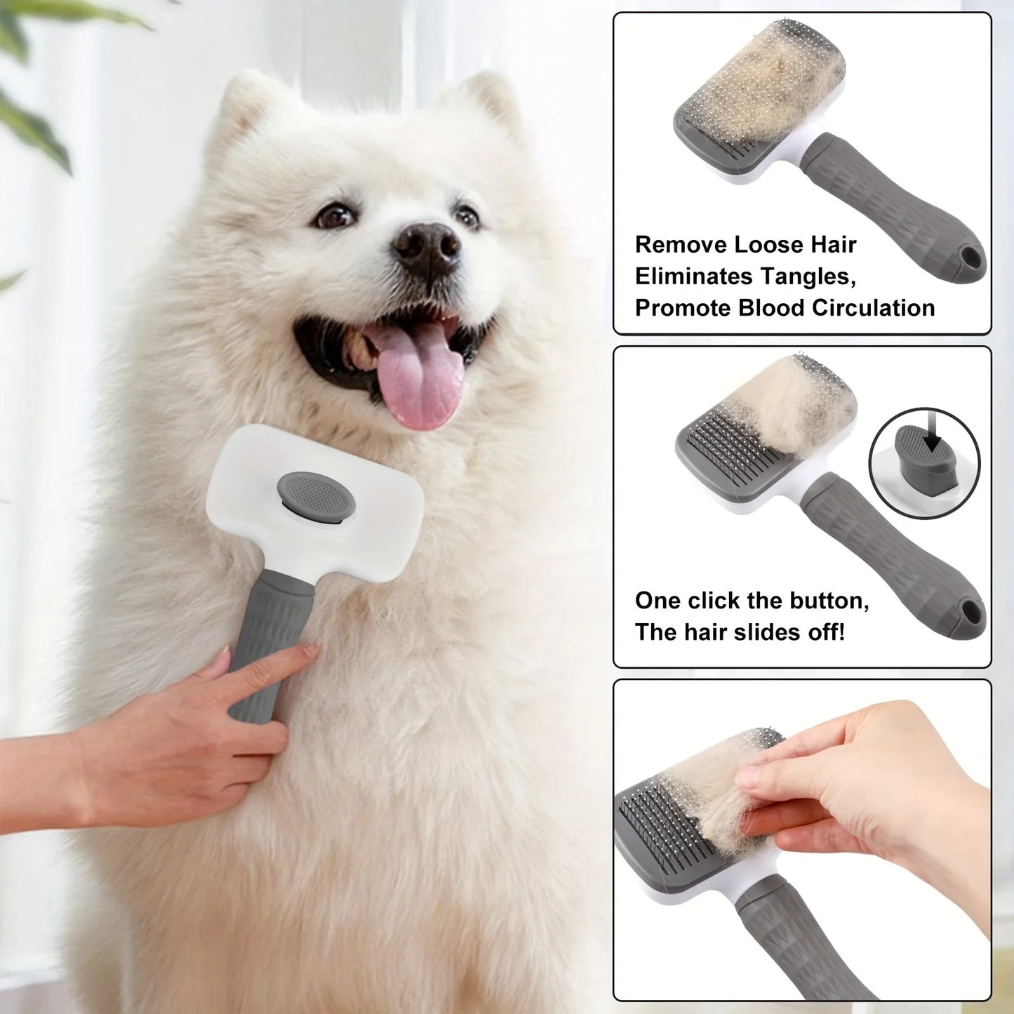 Furivo™ Self-Cleaning Pet Brush