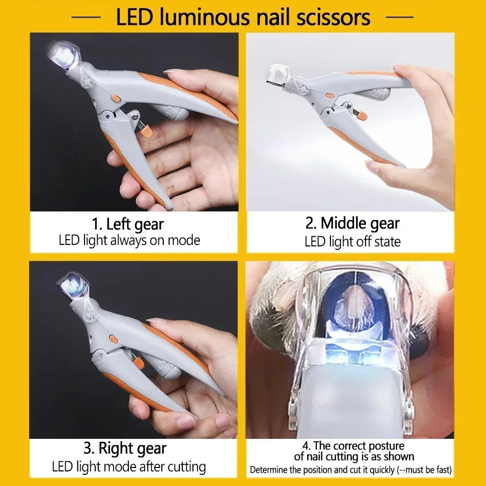 Furivo™ LED Pet Nail Clipper